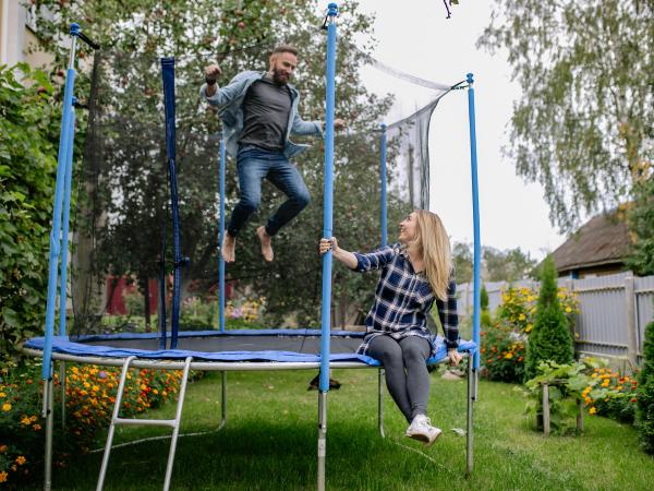 trampoline springen